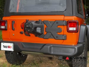 Jeep Wrangler JL Spartacus Hinge Casting w/ Tire Carrier Kit